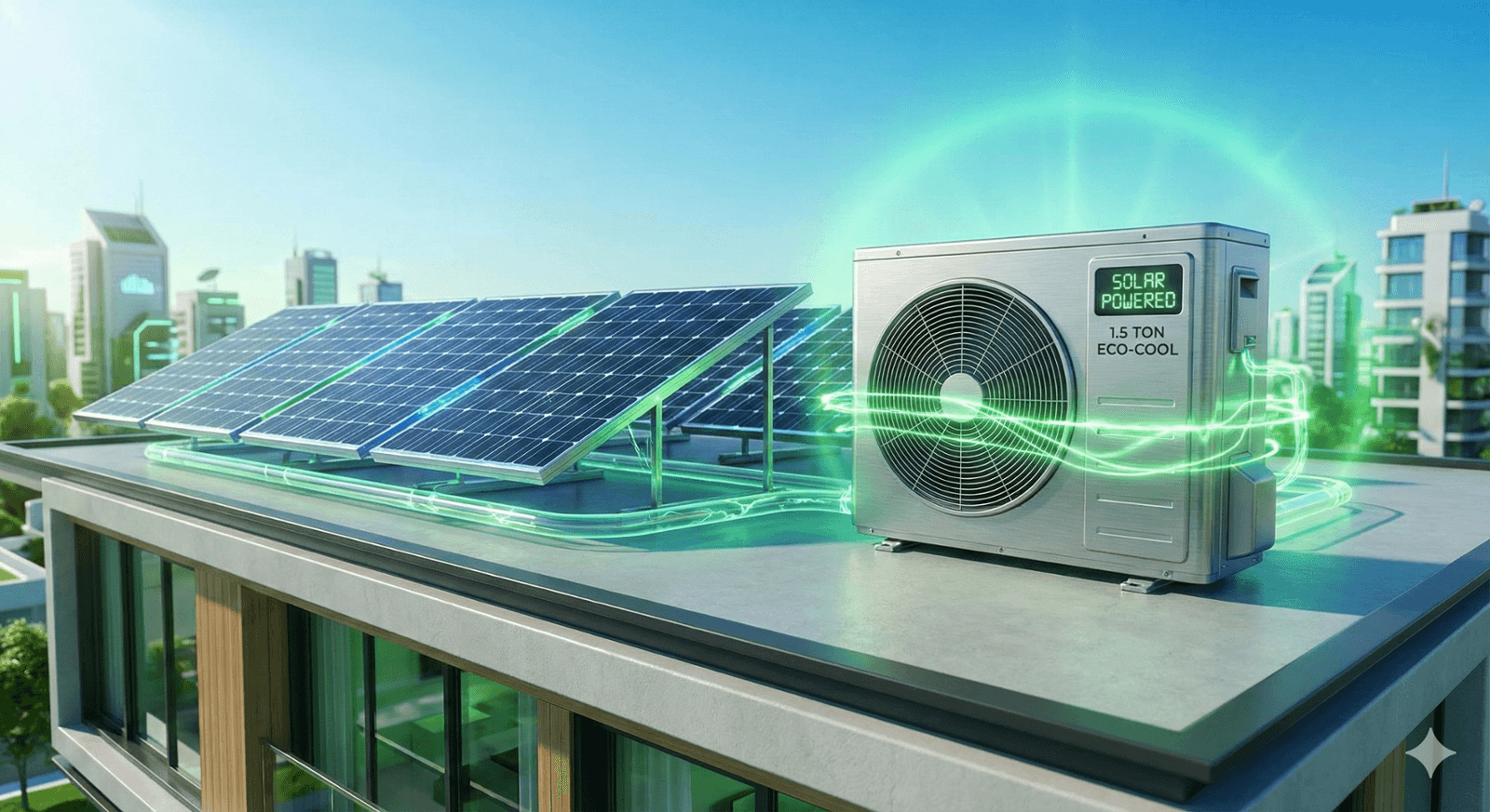 Solar Hybrid AC + Balcony Solar: The Delhi NCR Bundle That Cuts Your 2026 Summer Bill by 67%