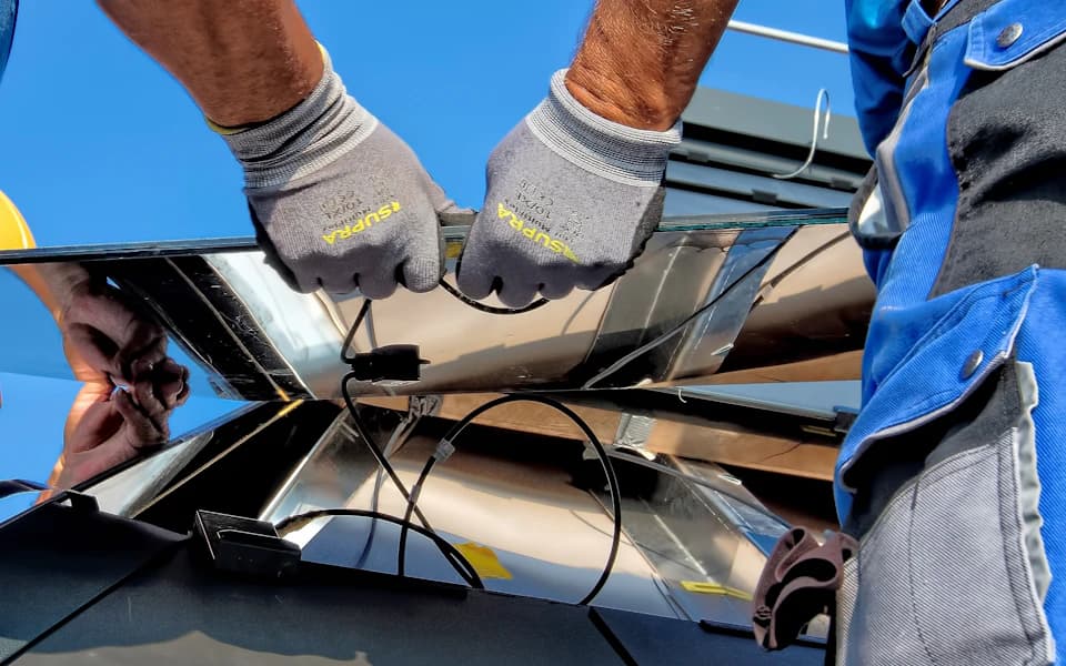 Public park — Delhi NCR — solar installation by LivSmart